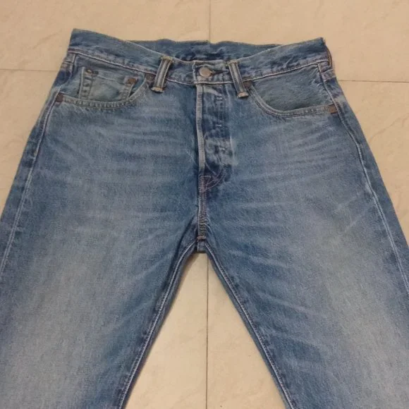 Original 501 Levi's selvedge denim Jeans - Picture 6 of 16